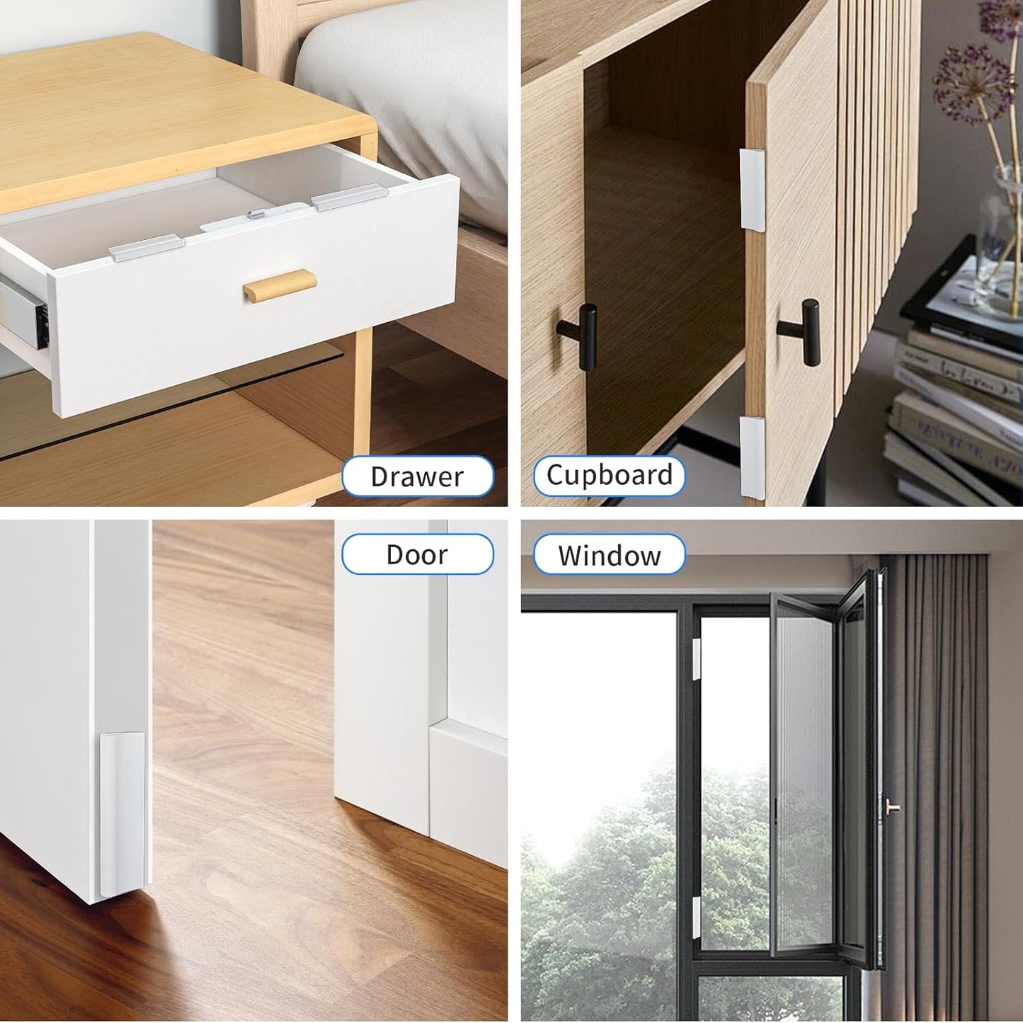 Nisorlin Weather Stripping Door Seal Strip – Bedtime Wind-Down Essential, Bedroom Draft and Noise Barrier