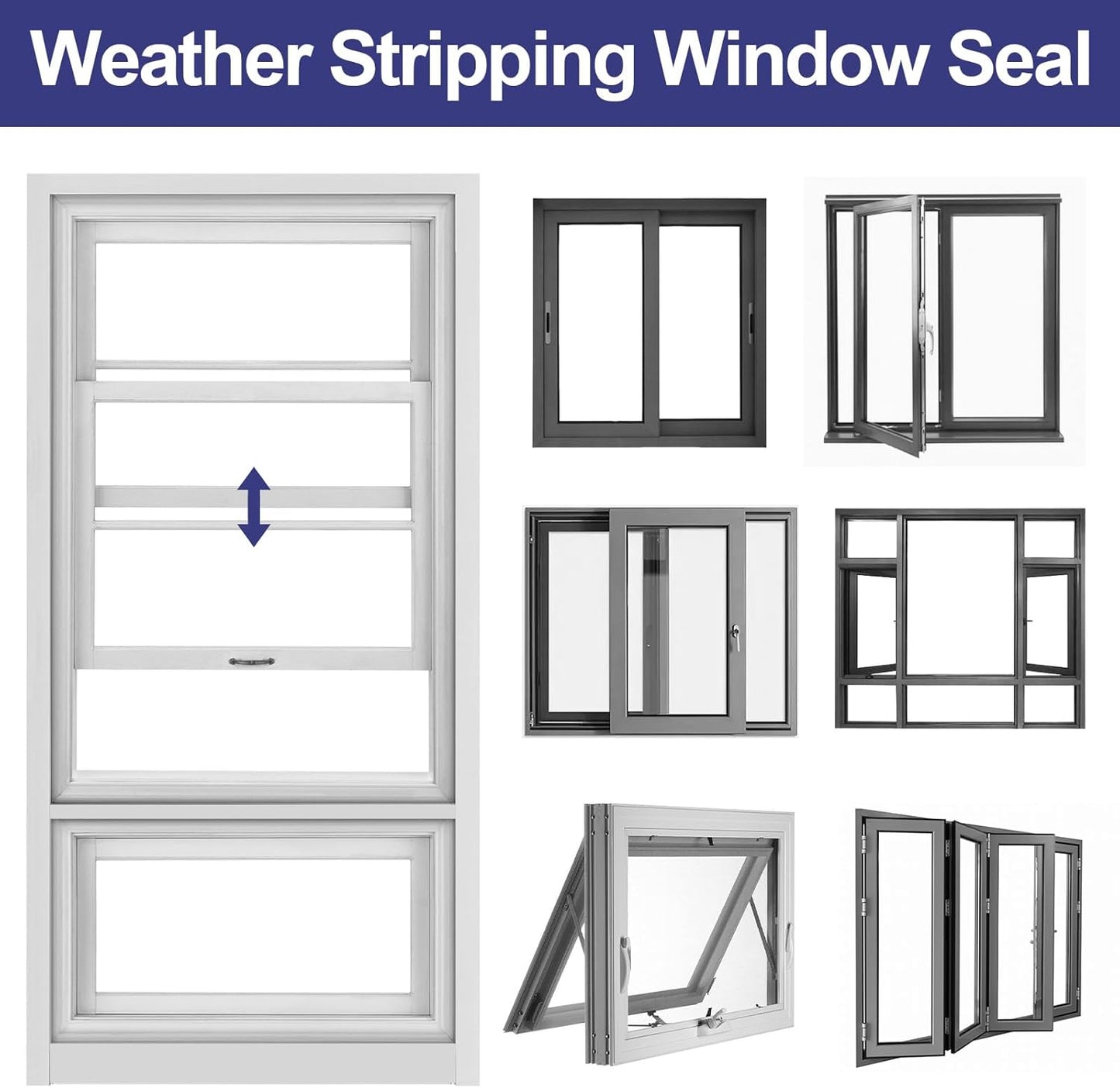 Nisorlin Weather Stripping Door Seal Strip – Bedtime Wind-Down Essential, Bedroom Draft and Noise Barrier