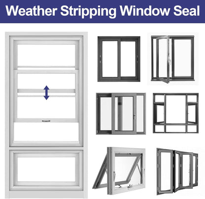 Nisorlin Weather Stripping Door Seal Strip – Bedtime Wind-Down Essential, Bedroom Draft and Noise Barrier