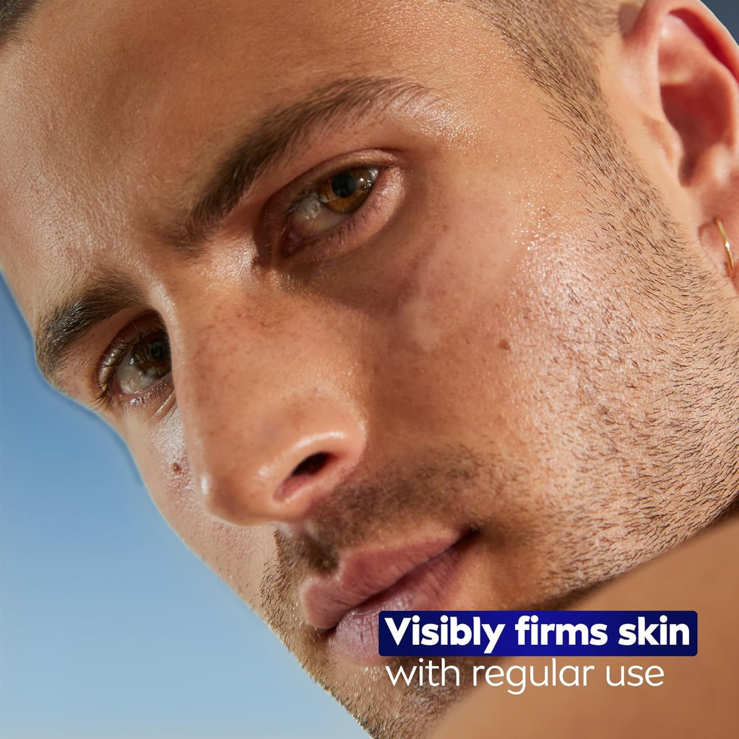 NIVEA MEN Age Defense Instant Hydrating Face Serum for Dry Skin – Nightly Anti-Aging Ritual With Pro-Retinol and Hyaluronic Acid, 1.7 Fl Oz
