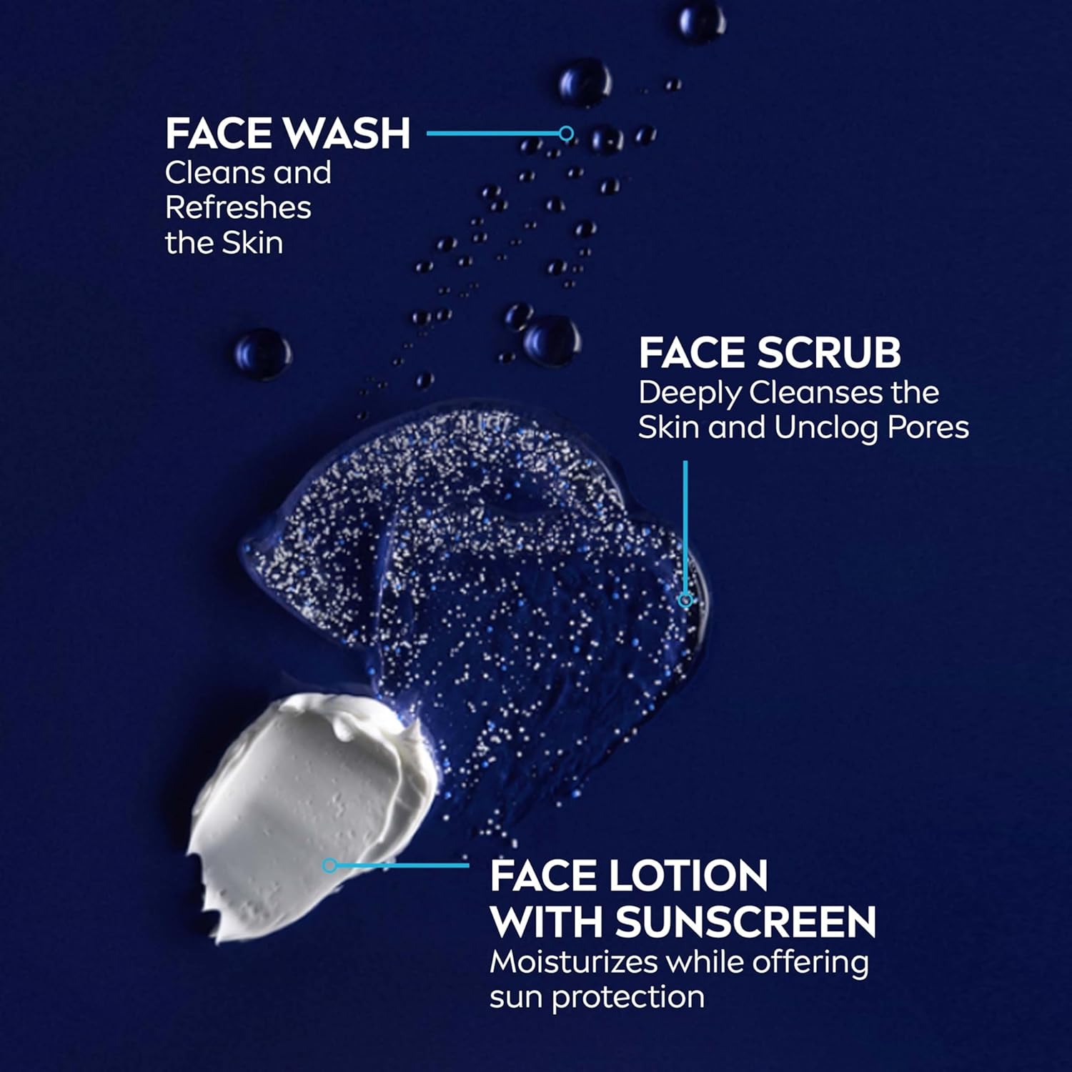 NIVEA MEN Maximum Hydration Face Wash – Daily Self-Care Cleanser for Men, Hydrating Morning and Nightly Skincare Ritual