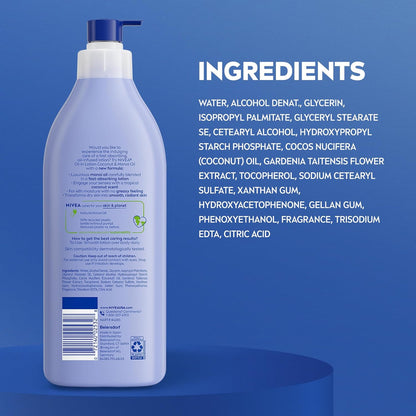 NIVEA Oil Infused Coconut and Monoi Body Lotion – Premium Monoi Oil Lotion for an Elevated Vanity