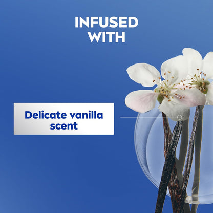 NIVEA Oil Infused Vanilla and Almond Oil Body Lotion – Vanilla Scented Stress-Relief Body Moisturizer for Meditation Spaces, 48-Hour Hydration