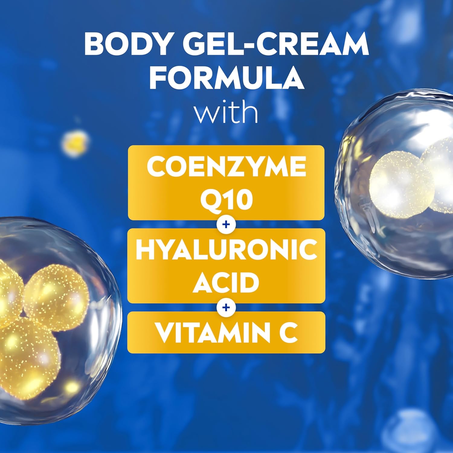 NIVEA Premium Skin Firming Collection – Coenzyme Q10 Lotion and Hyaluronic Acid Gel Cream for an Elevated Vanity