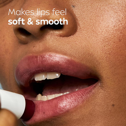NIVEA Tinted Lip Balm – Dermatologically Tested Lip Care for Sensitive Skin, Blackberry Stick
