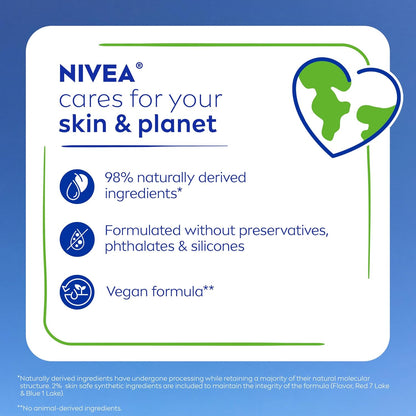 NIVEA Tinted Lip Balm – Dermatologically Tested Lip Care for Sensitive Skin, Blackberry Stick