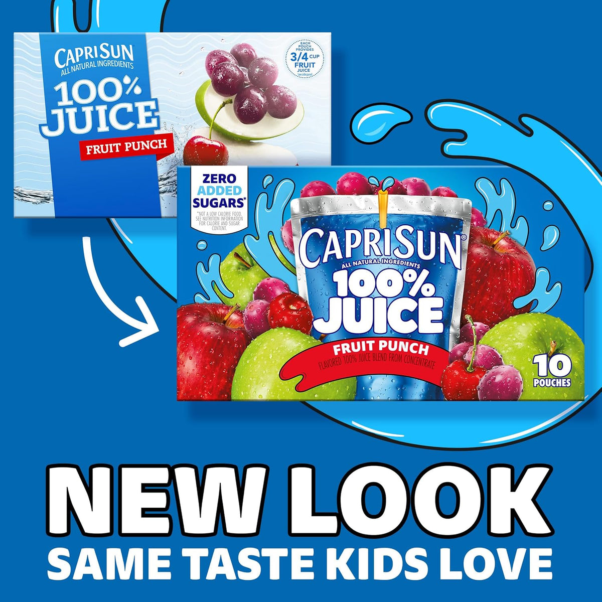 no added sugar, no artificial colors, flavors, or preservatives