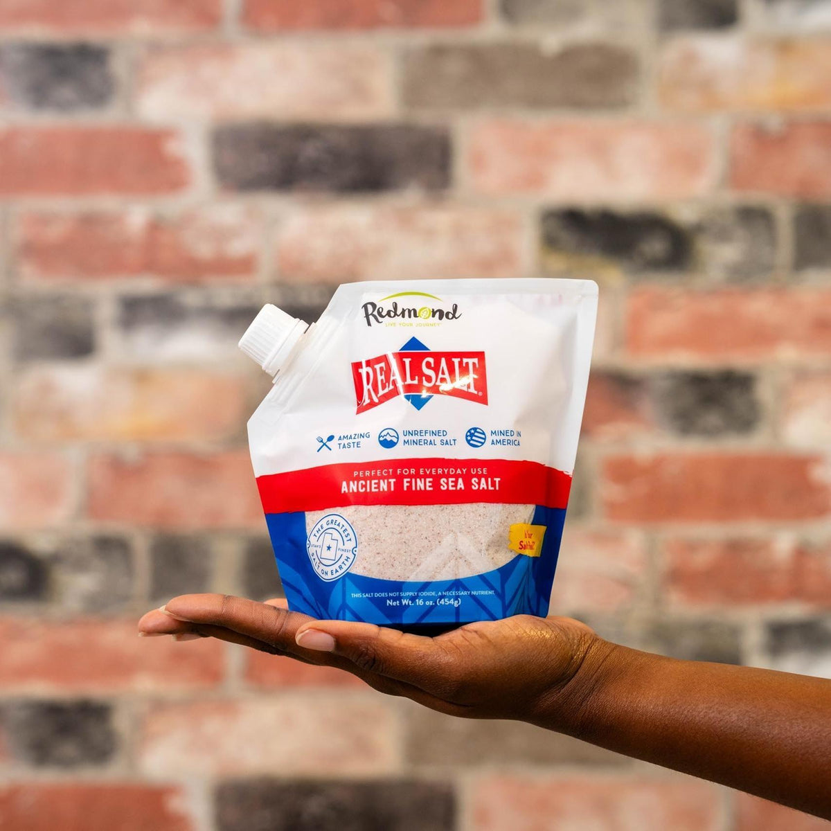 no additives, no anti-caking agents, no bleaching — heat processing-free