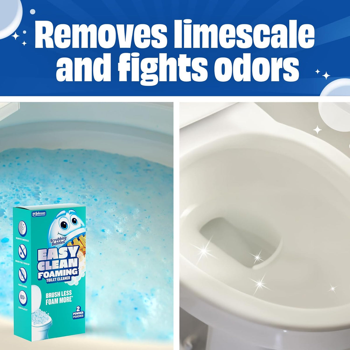 no-rinse formula designed for ceramic toilet bowls
