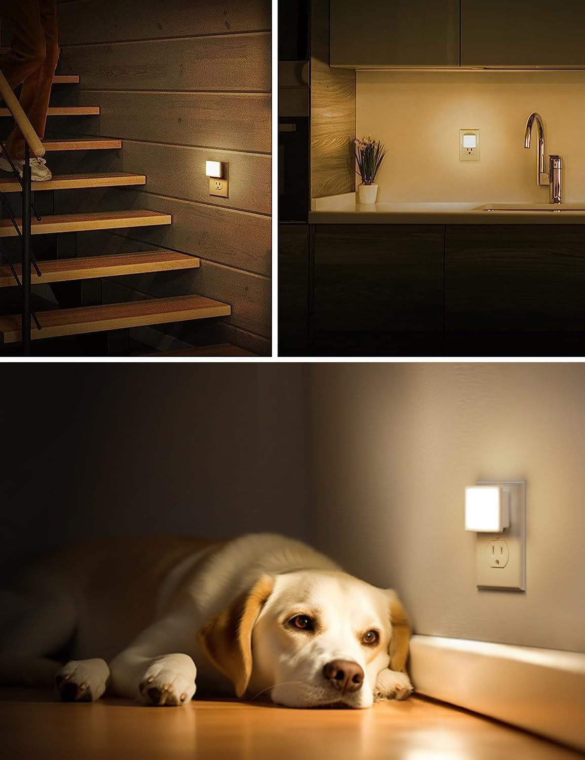 no-switch, no-heat, cool-touch construction rated for kids' rooms