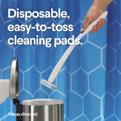 no-touch pop-off disposal design that drops directly into the trash