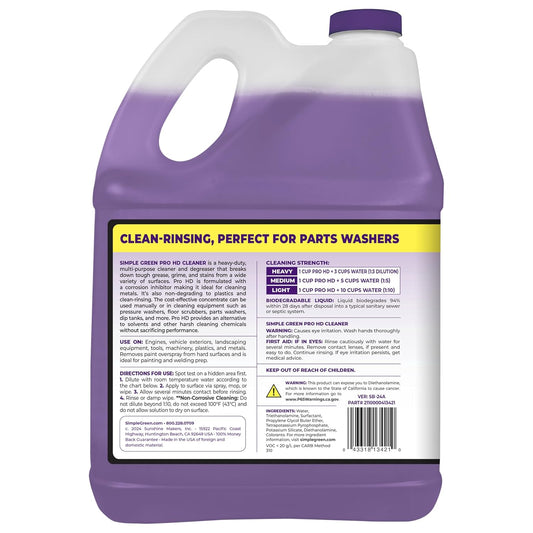 non-corrosive, safe on metal surfaces
