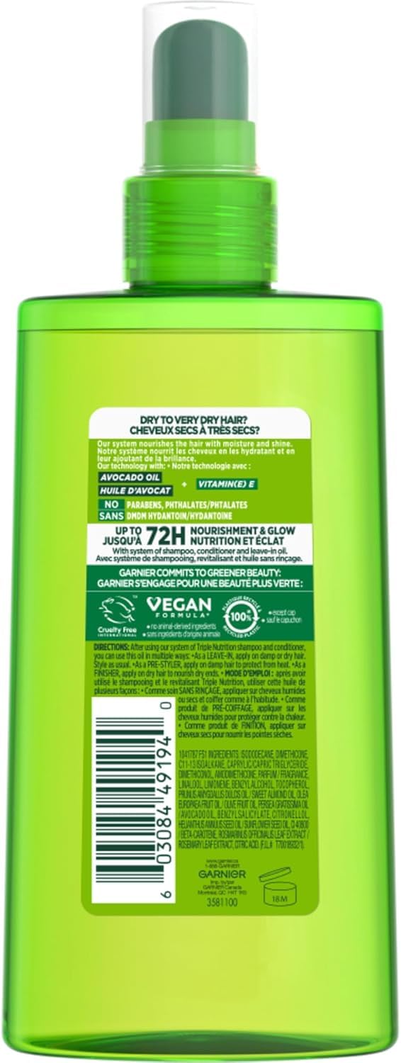 non-greasy lightweight formula suitable as a leave-in treatment