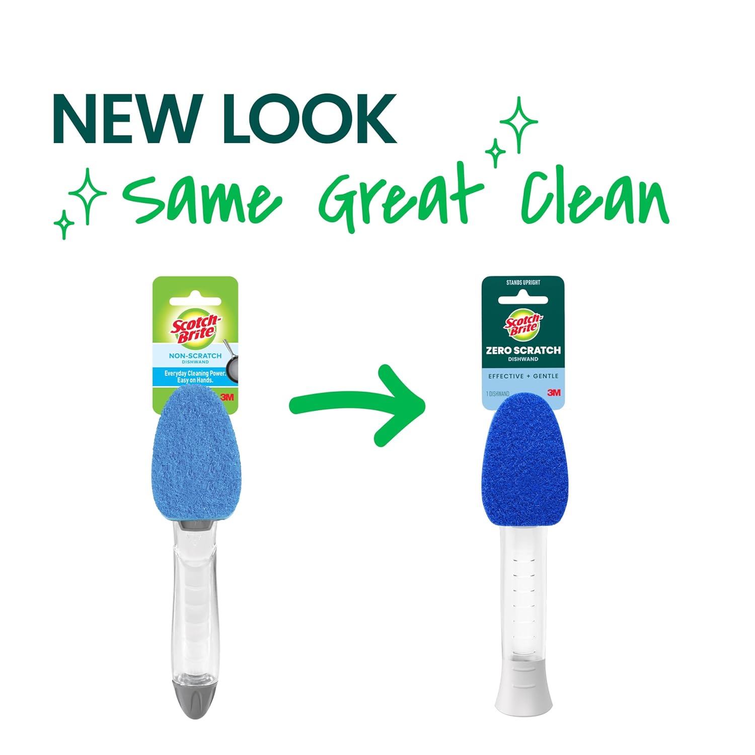 non-scratch scrubbing fibers safe for non-stick cookware, ceramic, glass, and countertops
