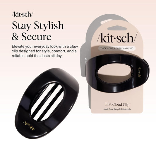 non-slip inner grip mechanism that holds thick, fine, straight, and curly hair