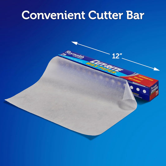 nonstick wax-coated surface that releases cookies, chocolate, and candy cleanly