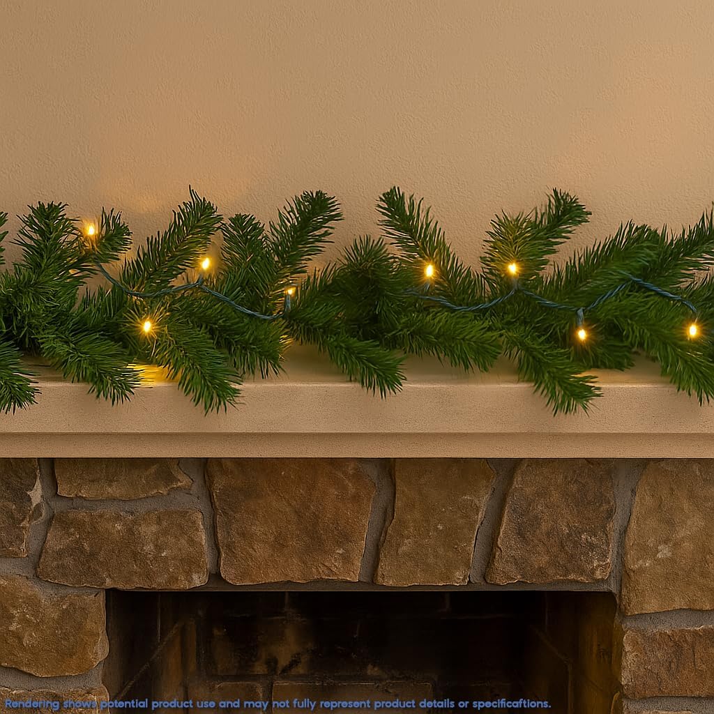 Novelty Lights Mini LED Crafting Lights – Understated Warm White Glow for Uncluttered Modern Home Spaces