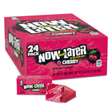 Now and Later Watermelon Chews – Mindful Slow-Eating Treat for Personal Self-Care Moments, 24-Pack