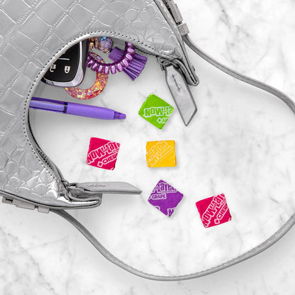 Now and Later Candy, Original Chewy Candy Pack – Safe Individually Wrapped Slug Candy for School Snacks and Piñata Stuffing