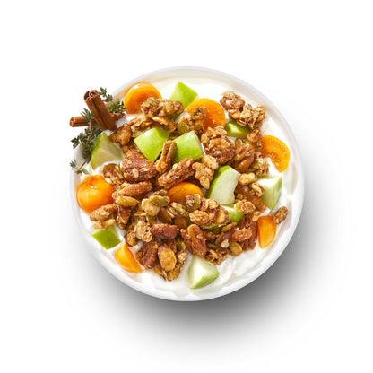 nutrient-dense nut base delivering protein, fiber, vitamins, minerals, and antioxidants