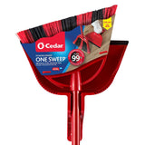 O-Cedar One Sweep Broom & Step-On Dustpan Set for Family Kitchens, Safe Step-On Cleanup