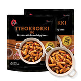 O'Food Tteokbokki Korean Rice Cakes – Family-Friendly Gluten-Free Snack for Picky Eaters, Ready in 3 Minutes