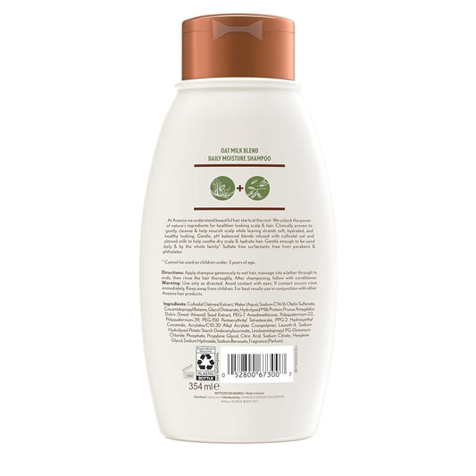 oat as the first ingredient with colloidal oatmeal for scalp soothing