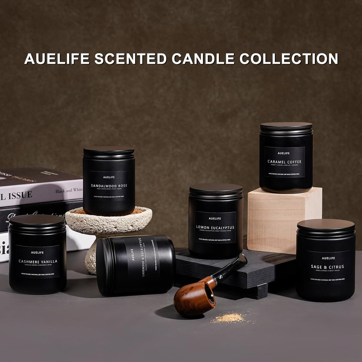 odor eliminator and highly scented fragrance throw