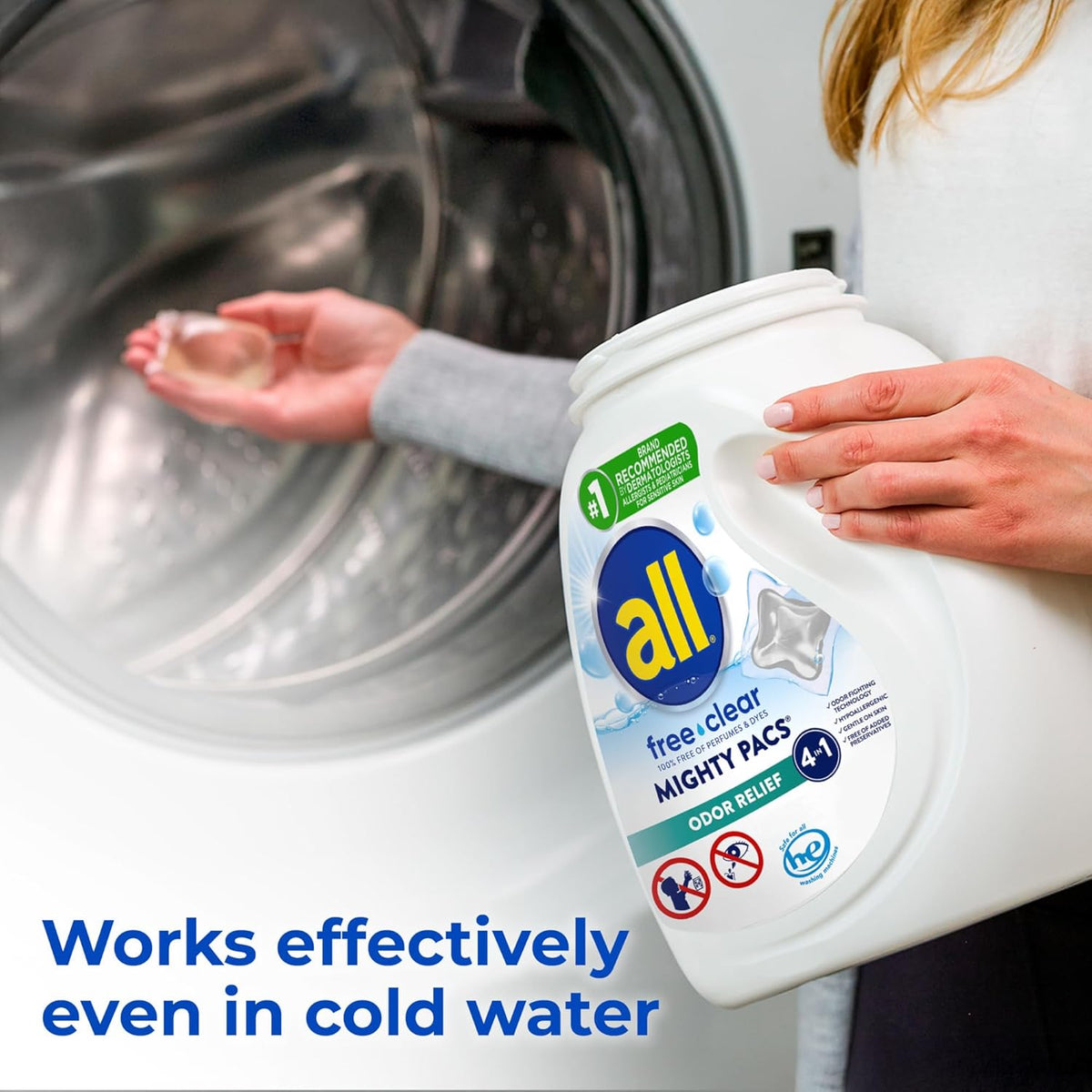 odor relief technology that neutralizes smells without added fragrance
