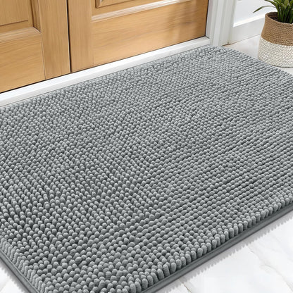 oeko-tex standard 100 certified dense chenille pile for high absorbency and pet safety