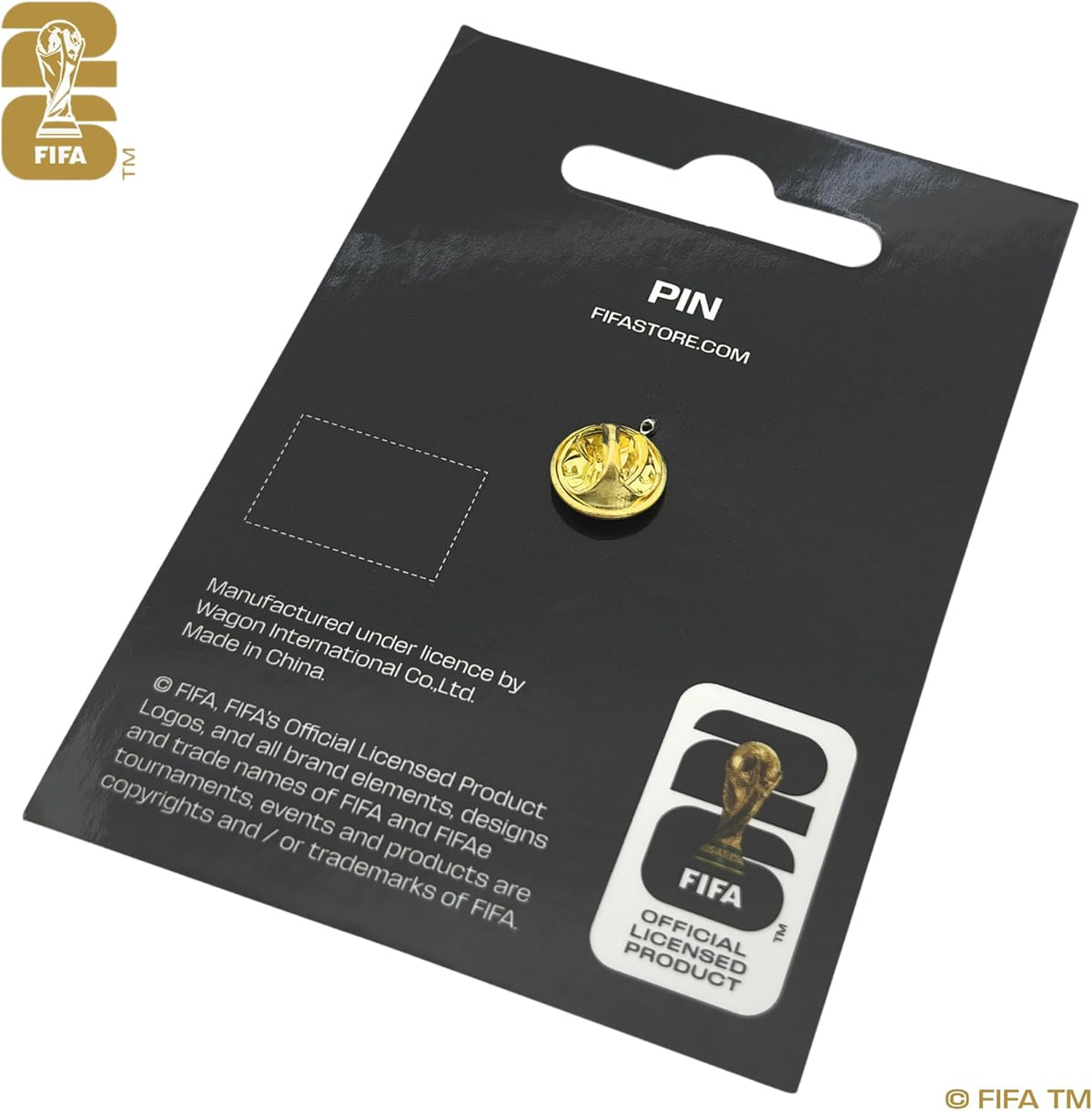 Official FIFA World Cup 2026 Edition Specialty Pins - Family Safe Collectible for Kids Bedrooms and Playrooms, No Sharp Edges Pin Back