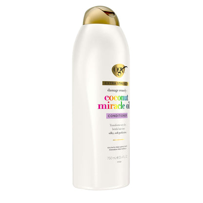 OGX Coconut Miracle Oil Conditioner – Simple One-Step Repair for Dry, Frizzy Hair