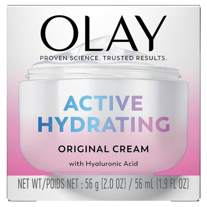Olay Active Hydrating Cream – Thoughtful Birthday Gift for Mom's Anti-Aging Skincare