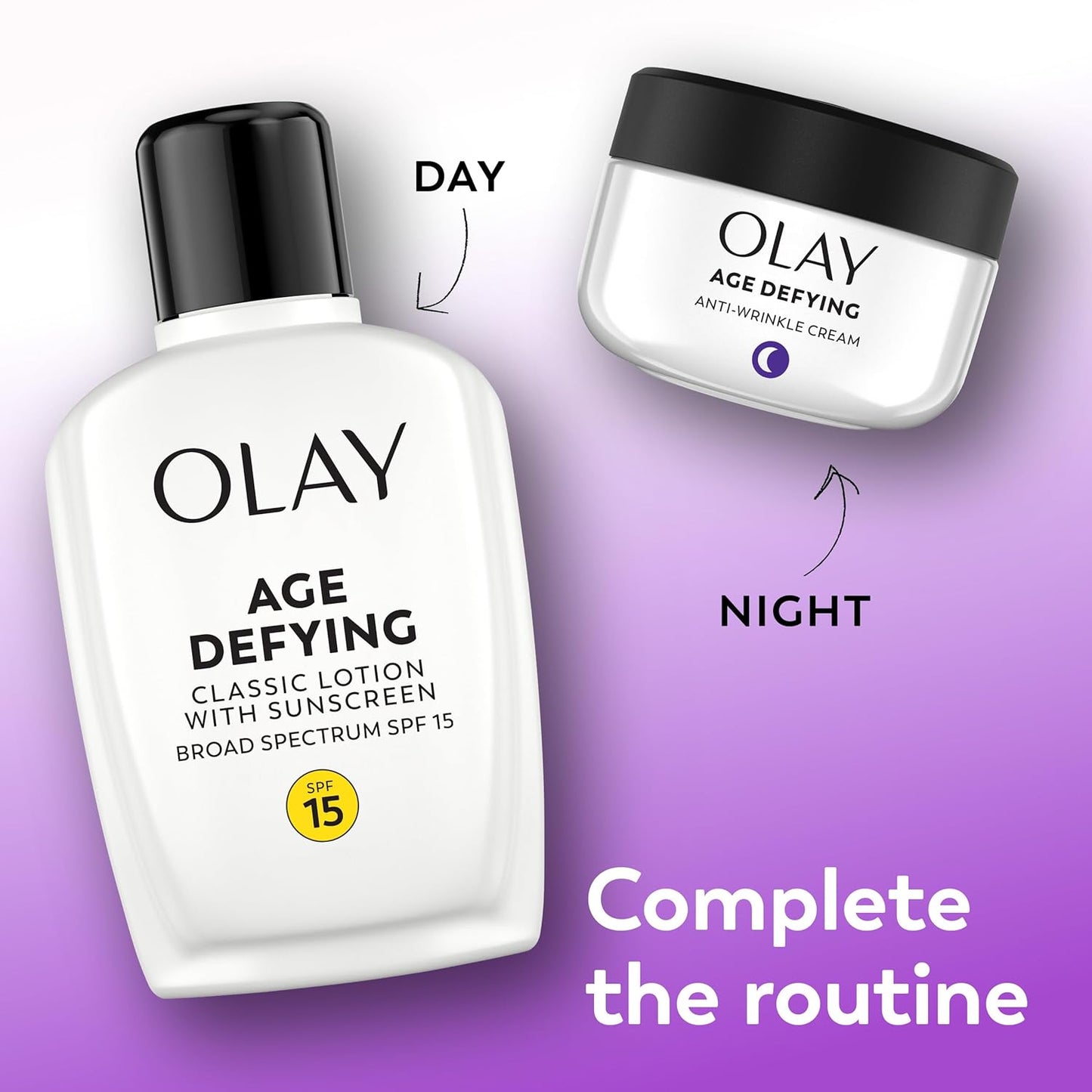 Olay Age Defying Classic Daily Renewal Lotion with SPF 15 – Premium Anti-Aging Skincare