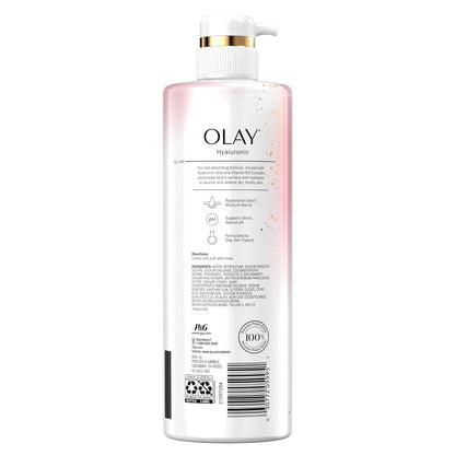 Olay Body Wash – Clean Formula, Neutral Scent for Effortless Daily Hydration