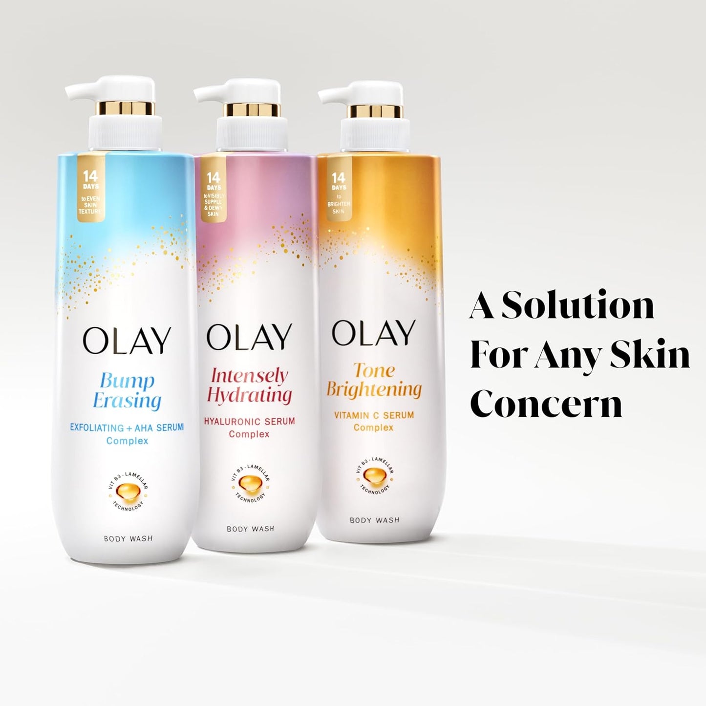 Olay Body Wash – Clean Formula, Neutral Scent for Effortless Daily Hydration