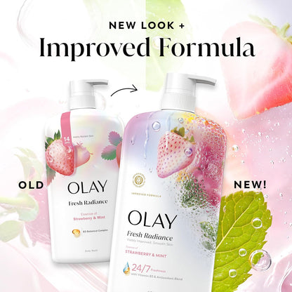 Olay Body Wash – Clean Formula, No Parabens, Effortless Daily Cleansing