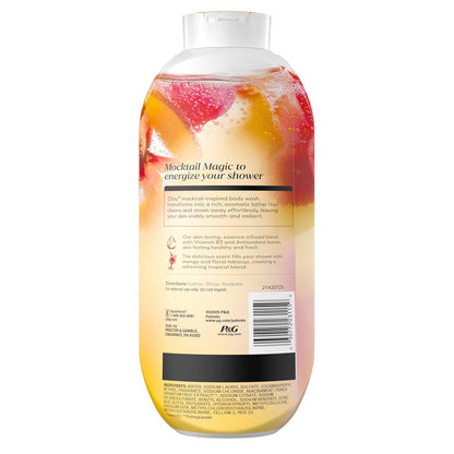 Olay Body Wash for Women – Mango Tango Mocktail Scent for a Fragrance-First Shower and Yoga Room Reset