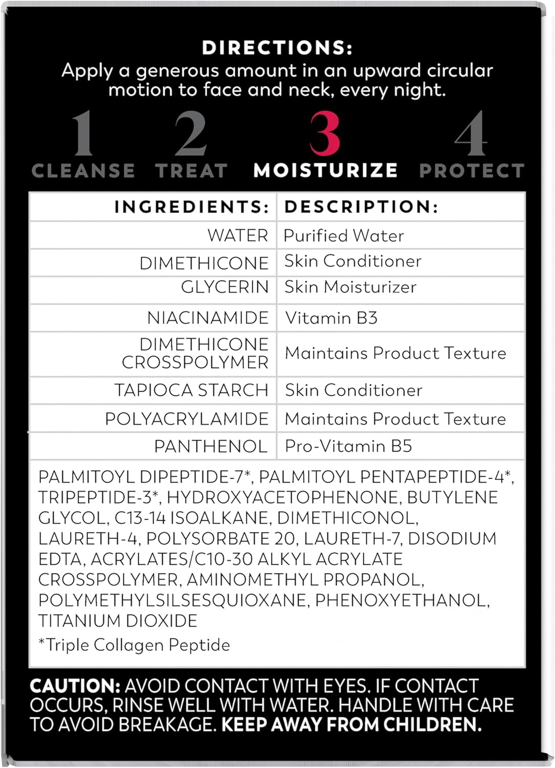 Olay Collagen Night Treatment – Overnight Renewal Cream for Peaceful Beauty Sleep