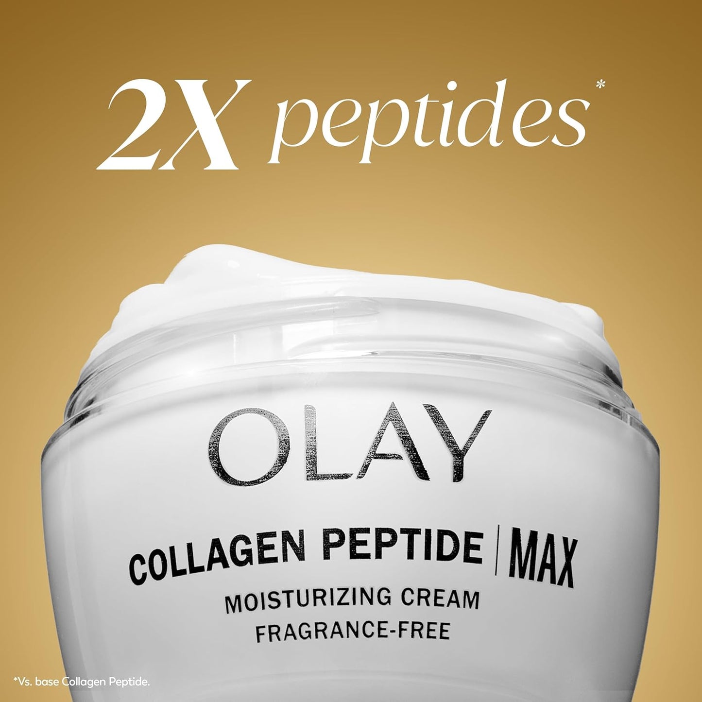 Olay Collagen Peptide Face Moisturizer – Clean, Fragrance-Free Anti-Aging Cream for Minimal Routines