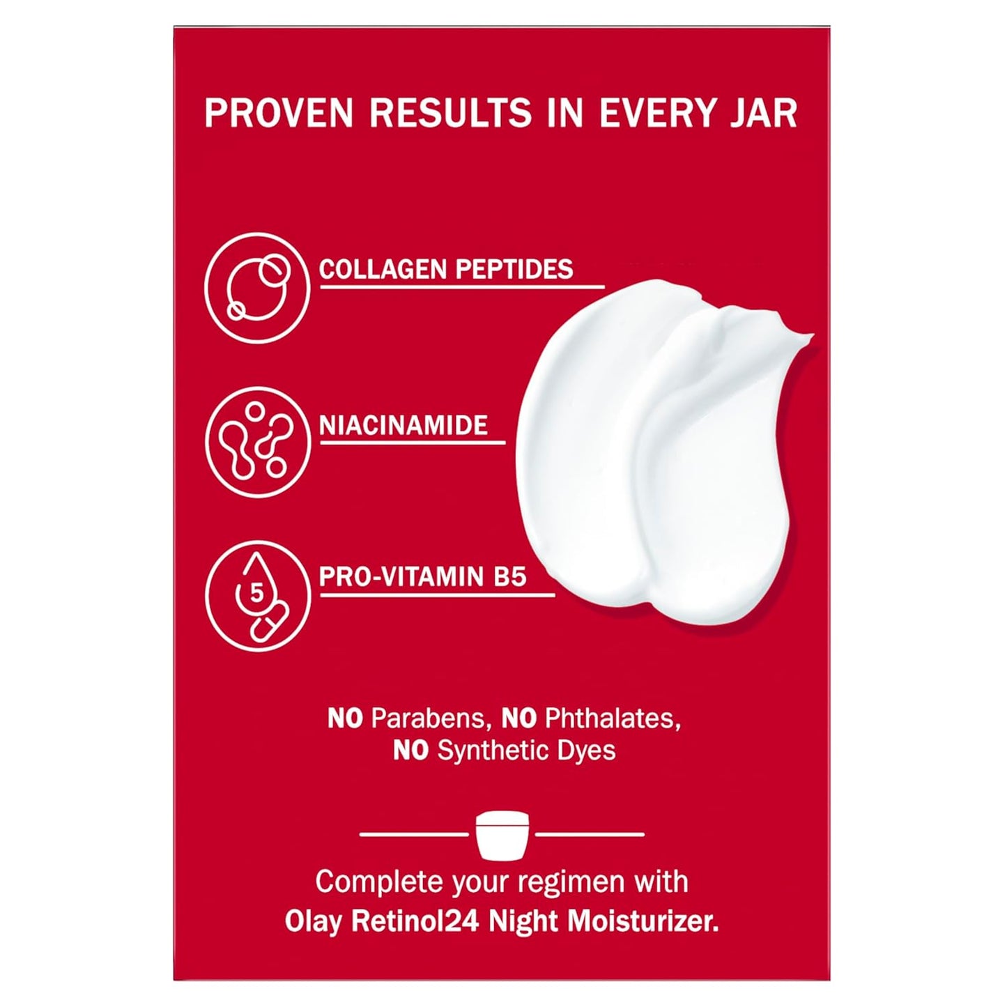 Olay Collagen Peptide Face Moisturizer – Clean, Fragrance-Free Anti-Aging Cream for Minimal Routines