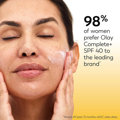 Olay Complete+ Premium Face Moisturizer with SPF 40 – Elevated Daily Skincare Ritual