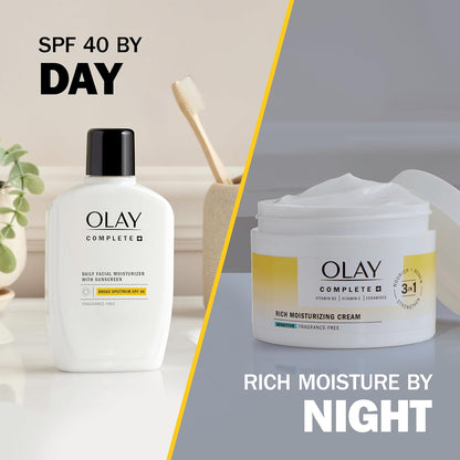 Olay Complete+ Rich Moisturizer – Premium Nourishing Cream for Sophisticated Skincare Routines