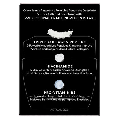 Olay Regenerist Fragrance-Free Moisturizer – Essential Anti-Aging Cream, Clean Formula
