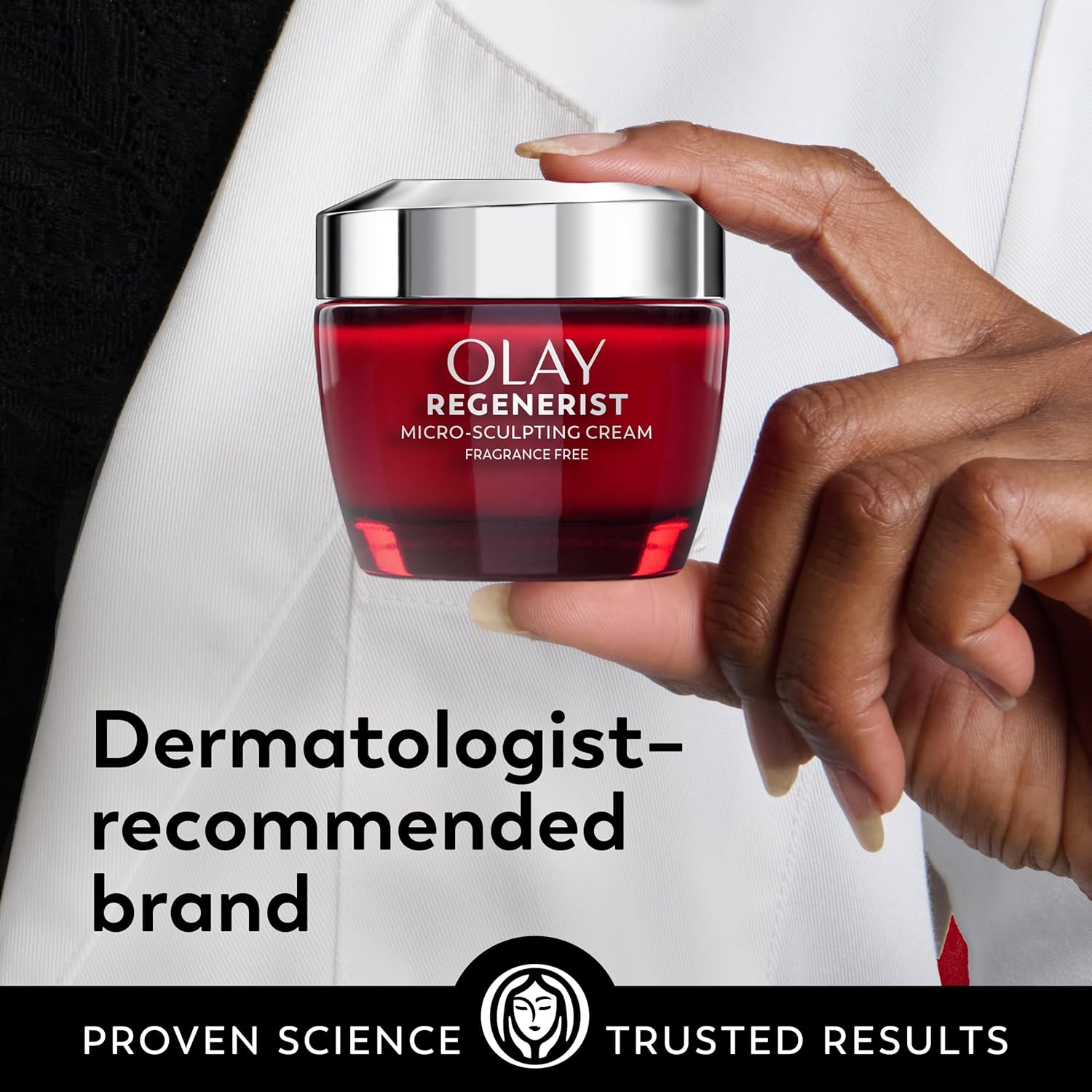 Olay Regenerist Fragrance-Free Moisturizer – Essential Anti-Aging Cream, Clean Formula