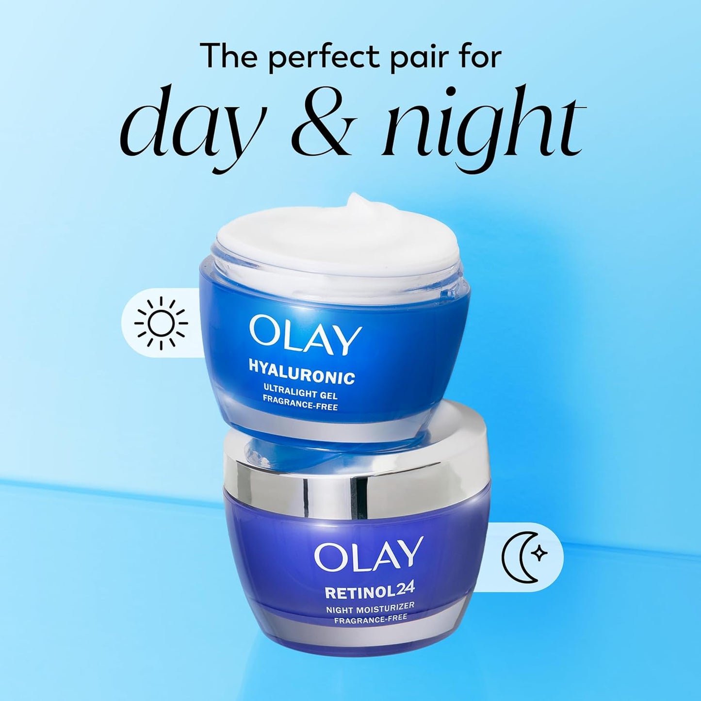 Olay Regenerist Hydration Gift Set – Fragrance-Free Moisturizer & Trial Whip for Her
