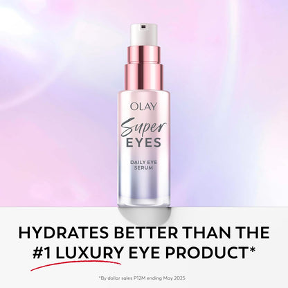 Olay Super Eye Serum – Premium Gift for Women 35+, Brightening Eye Care Set