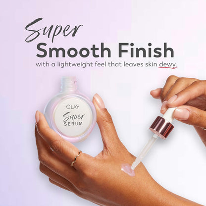 Olay Super Serum – Bedside Skincare Sanctuary, Collagen & Vitamin C for Radiant Rest