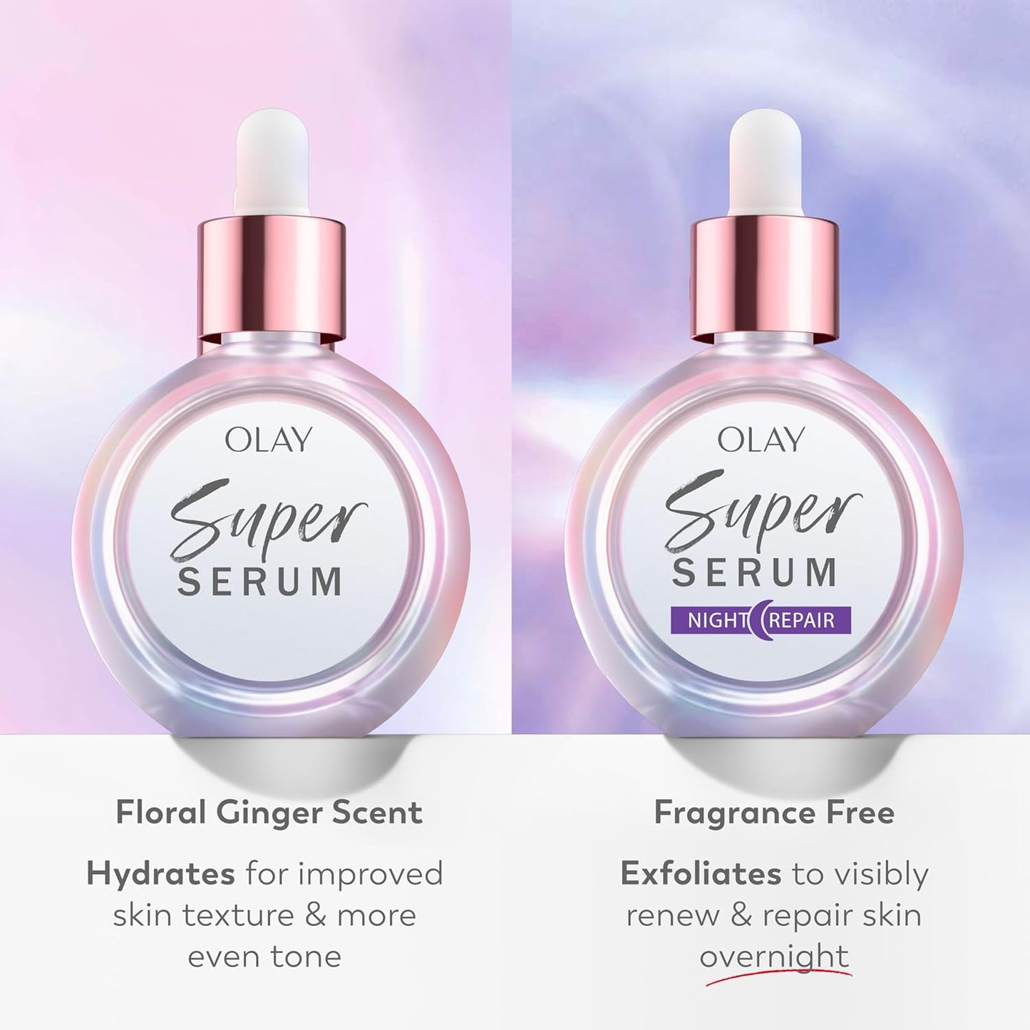 Olay Super Serum – Bedside Skincare Sanctuary, Collagen & Vitamin C for Radiant Rest