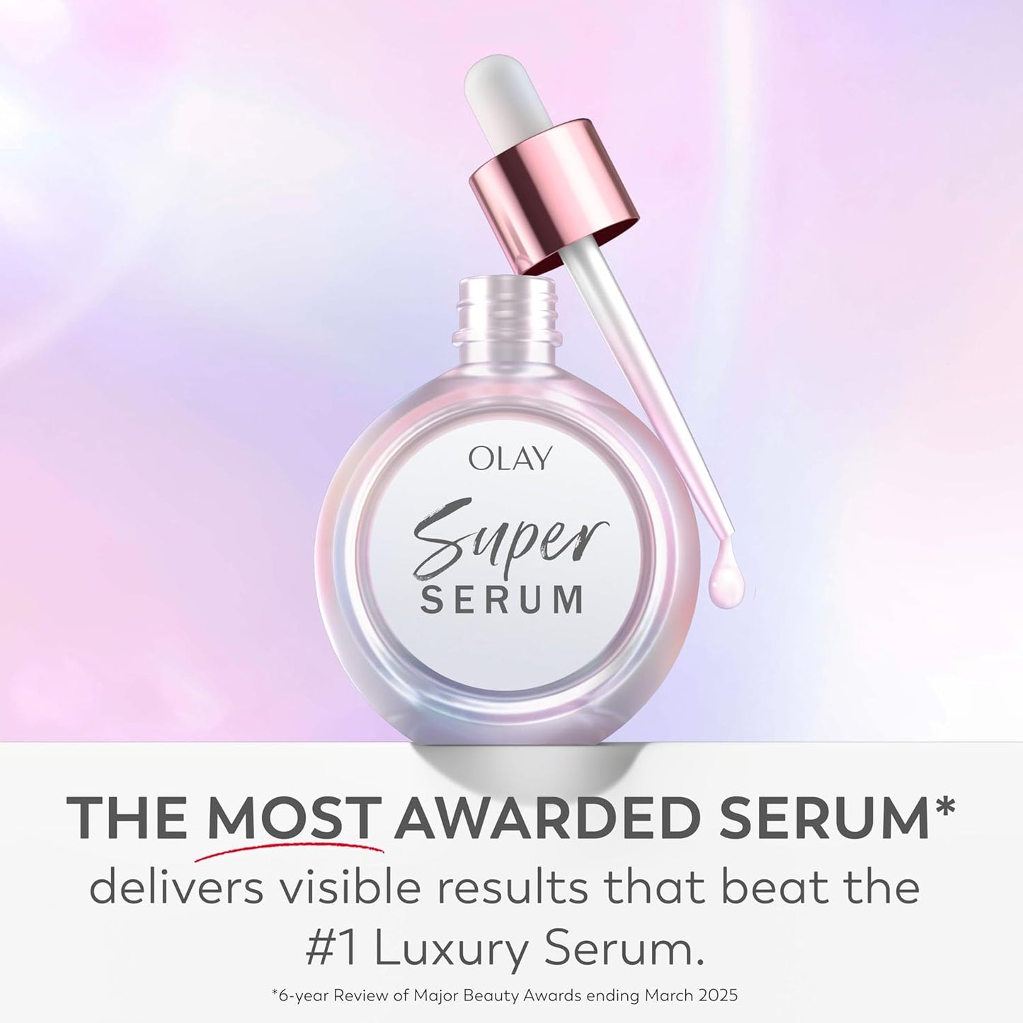 Olay Super Serum – Bedside Skincare Sanctuary, Collagen & Vitamin C for Radiant Rest
